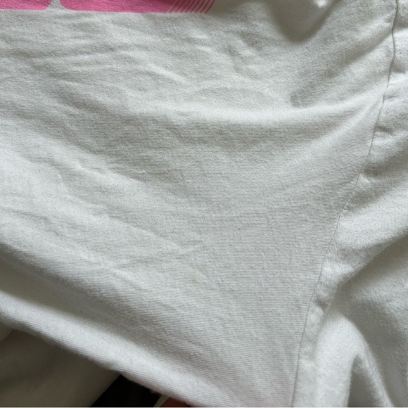 Victoria's Secret Pink Racing Campus Long Sleeve Tee in white - Picture 10 of 10